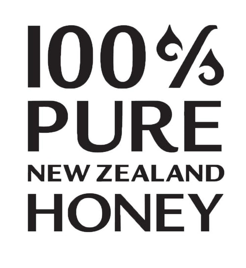 100% Pure New Zealand Honey logo