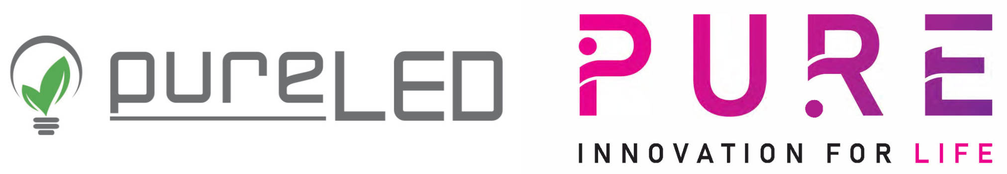 Pure LED logo