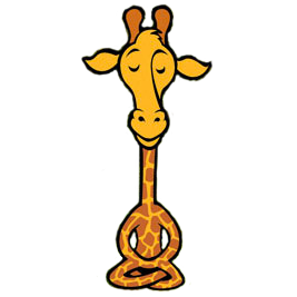 The Meditating Giraffe logo