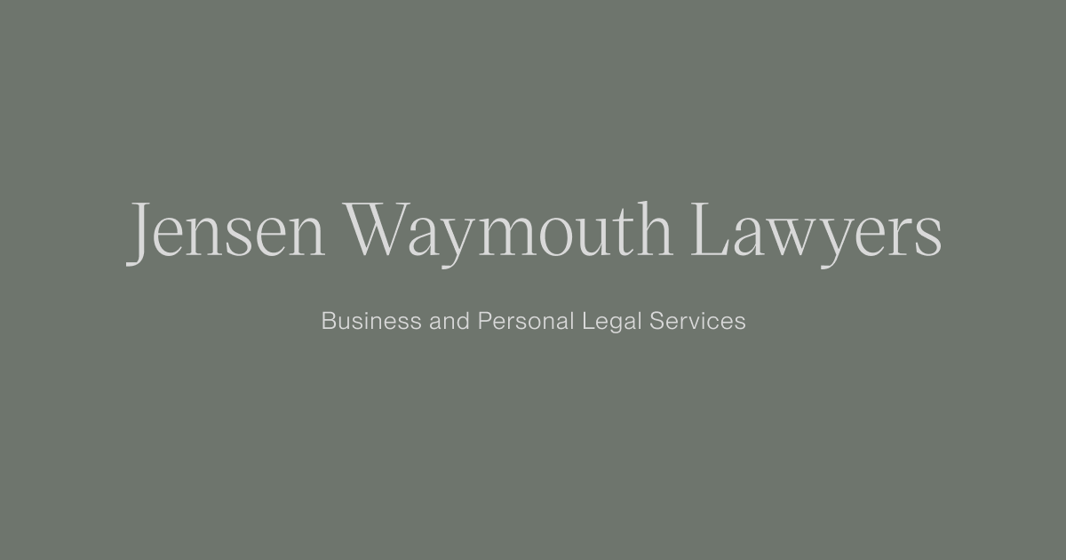 Jensen Waymouth Lawyers Limited logo