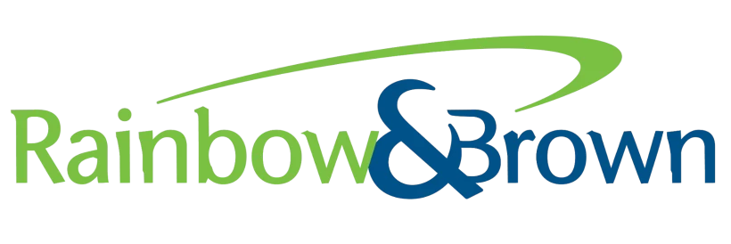 Rainbow and Brown logo
