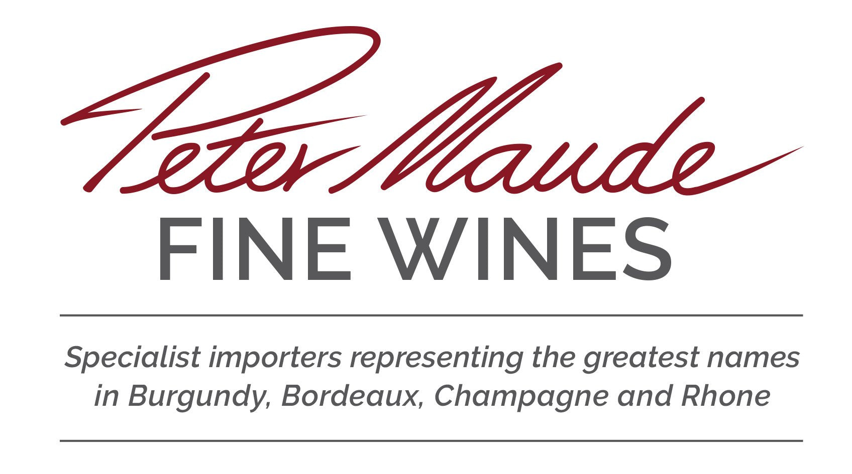 Peter Maude Fine Wines logo