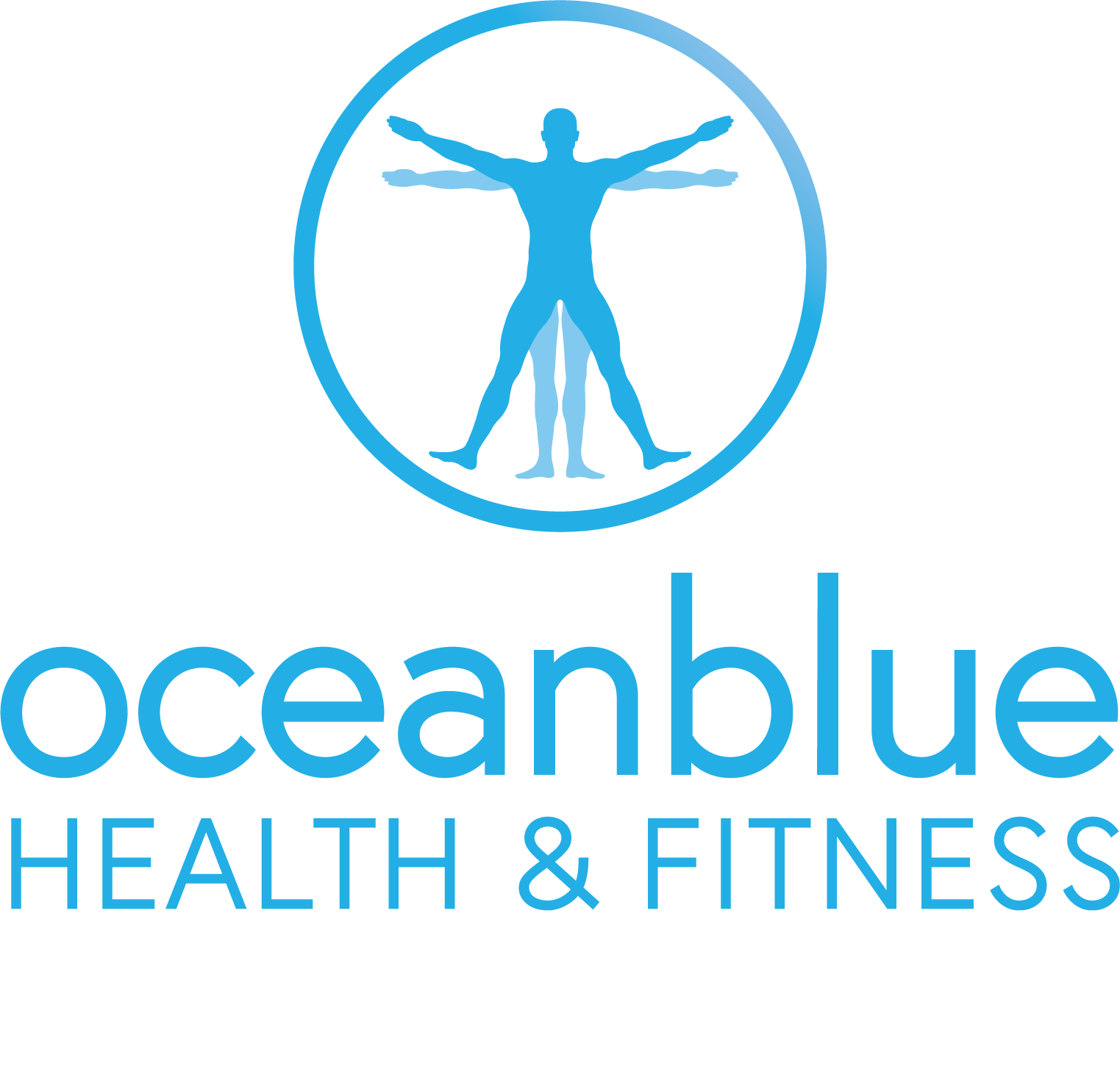 Ocean Blue Health & Fitness logo