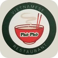 Pho pho Vietnamese restaurant logo
