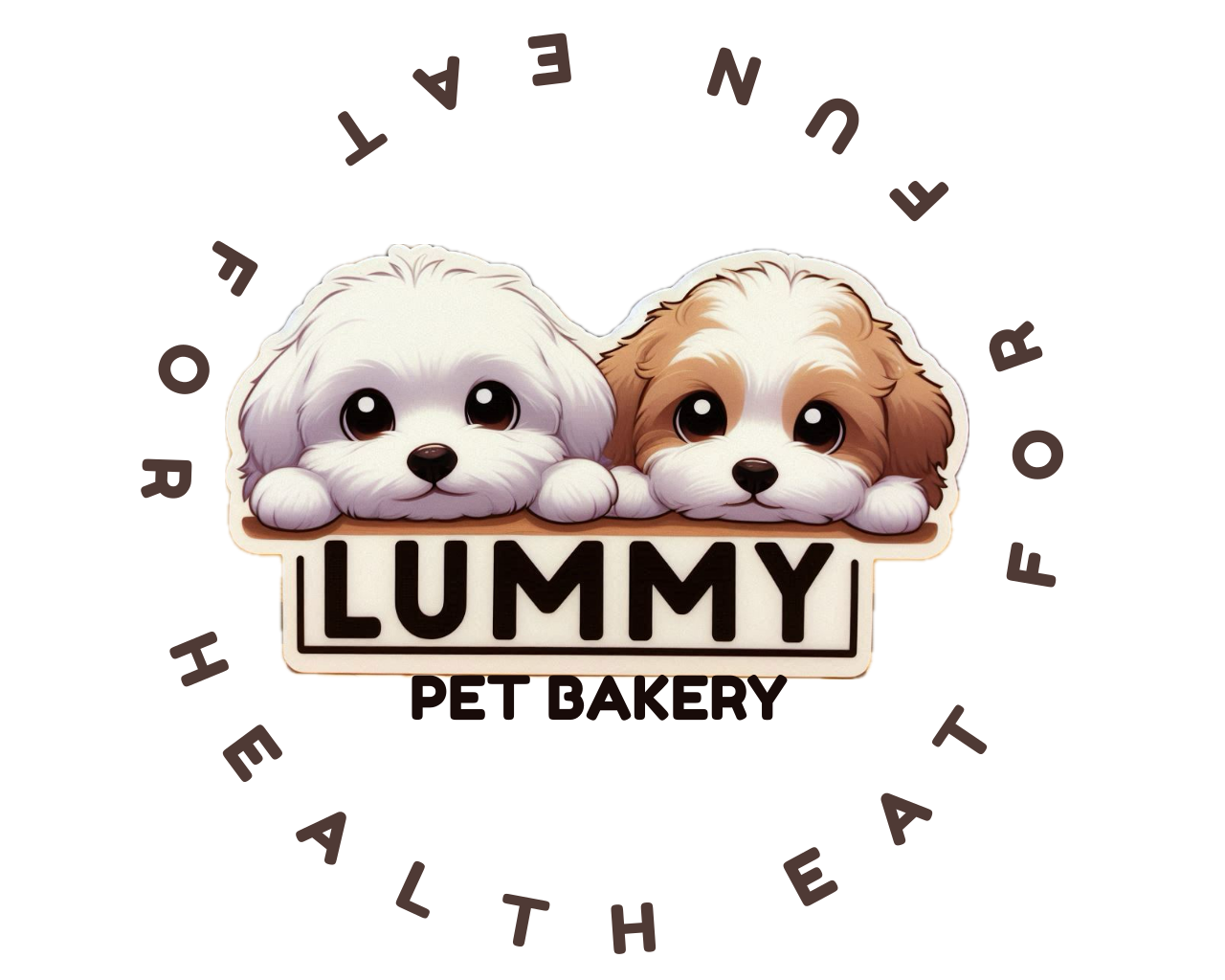 Lummy pet bakery logo