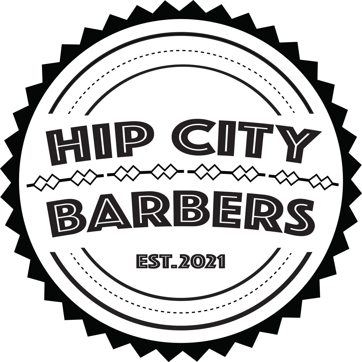 Hip City Barbers logo