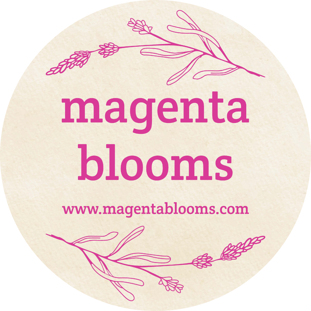 Magenta Blooms logo