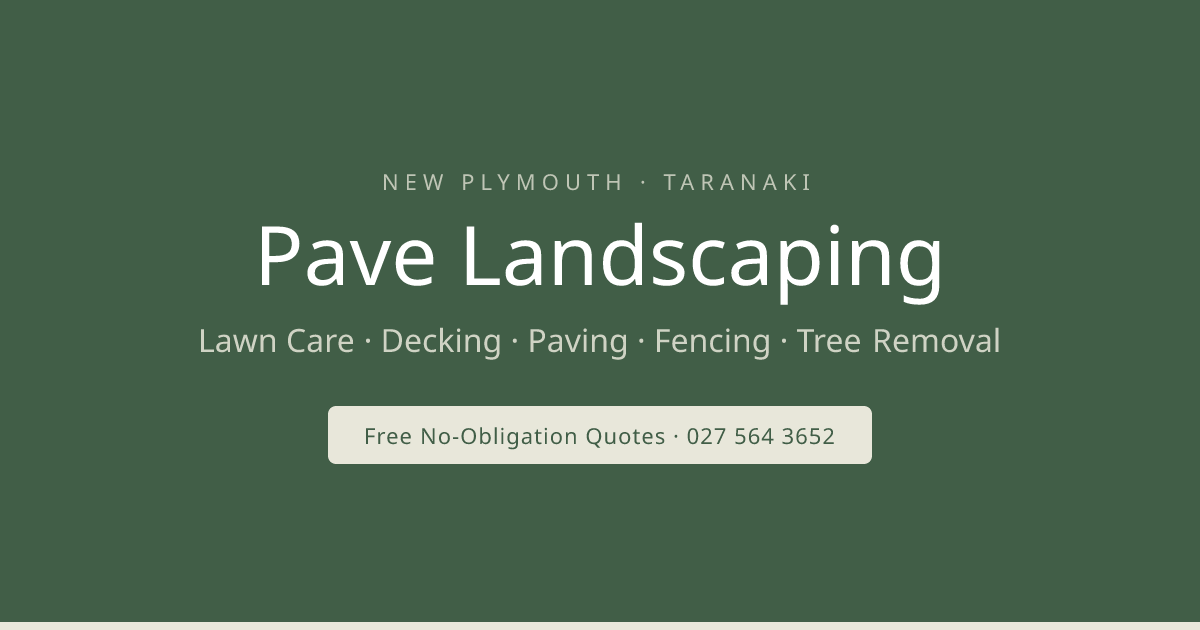 Pave Landscaping logo