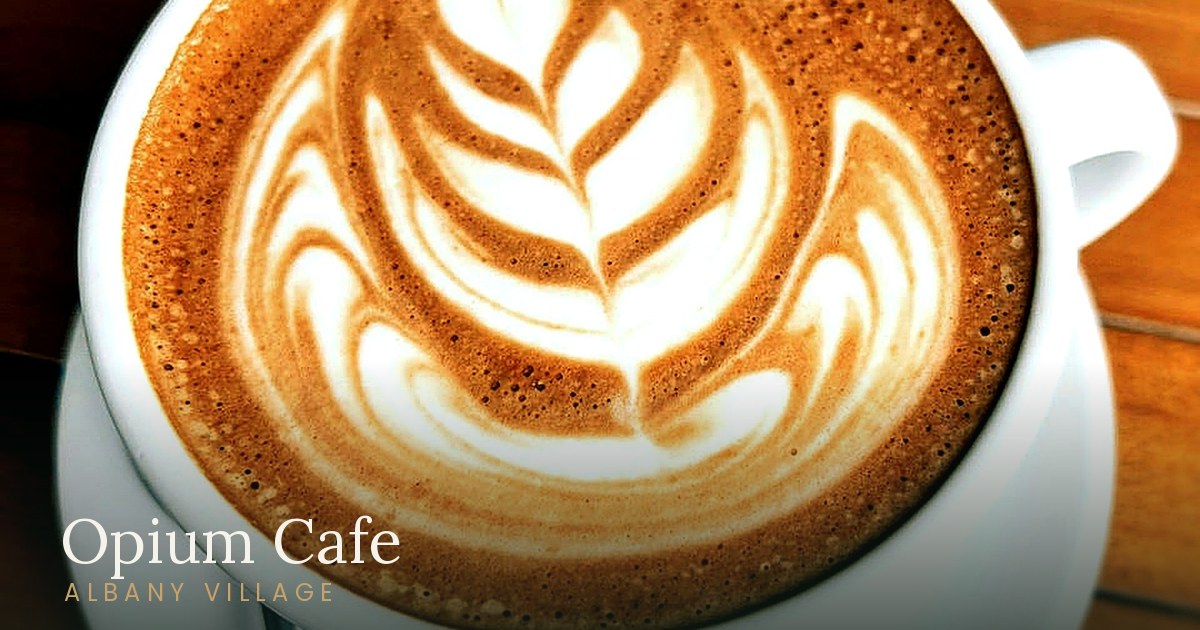 Opium Cafe logo