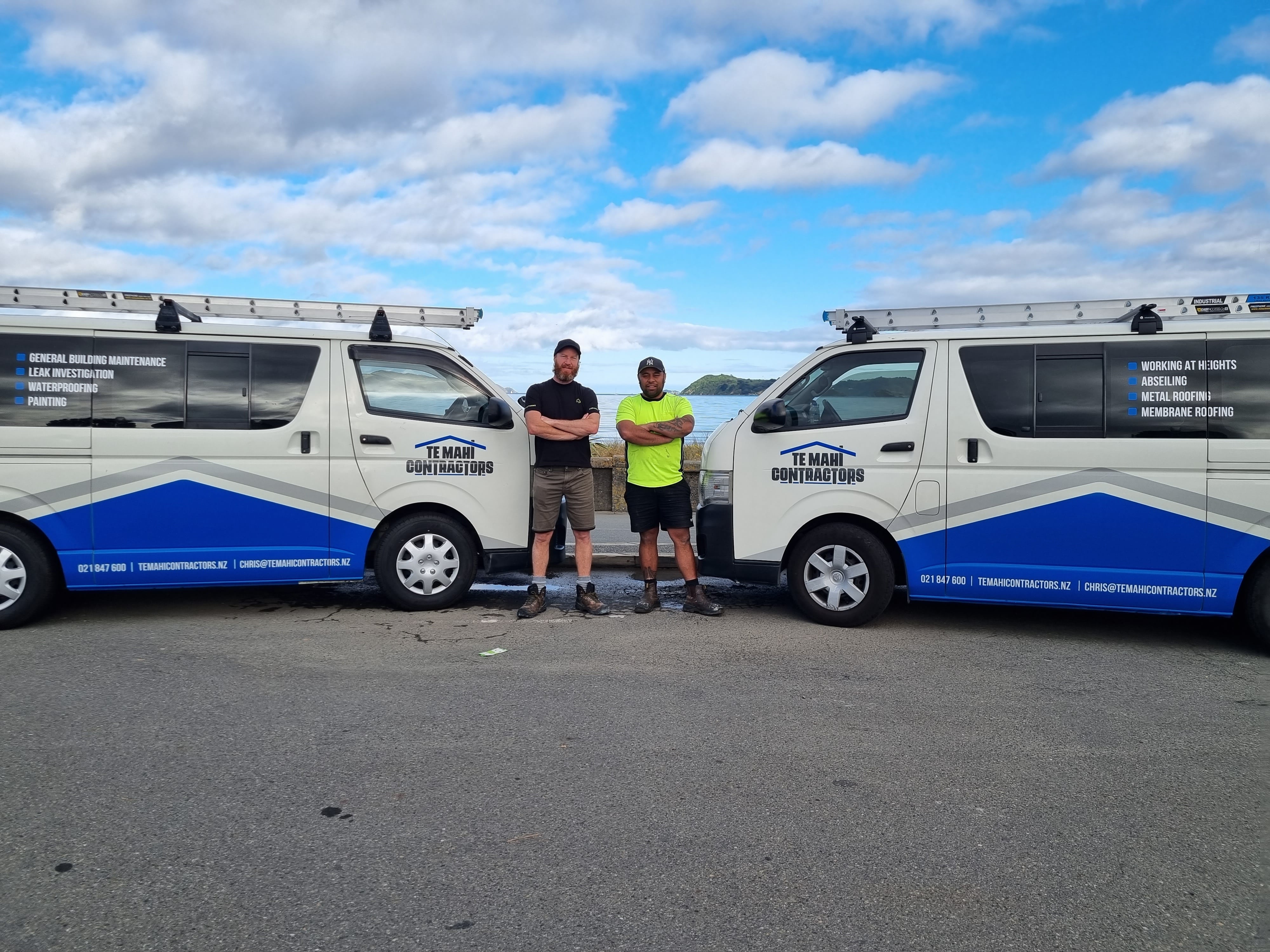 Te Mahi contractors logo