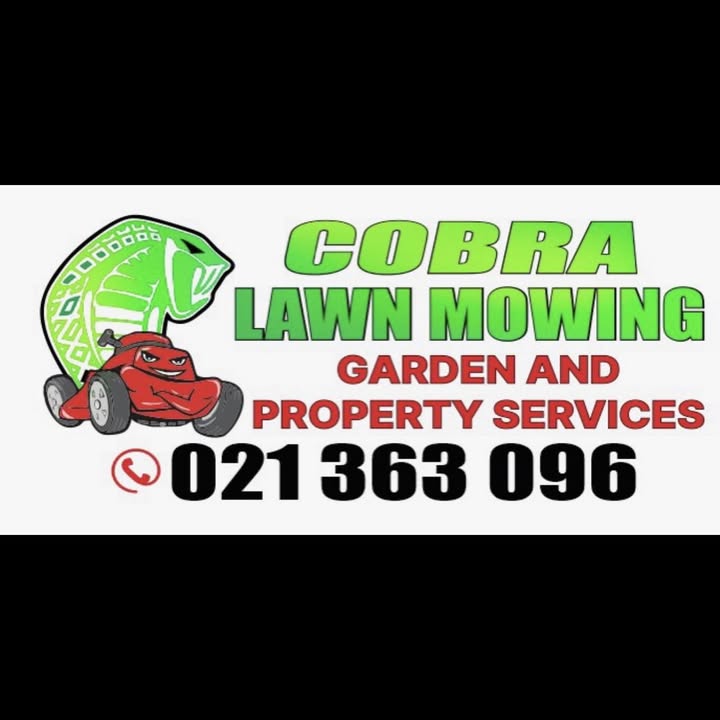 Cobra lawn mowing Garden and property services limited logo