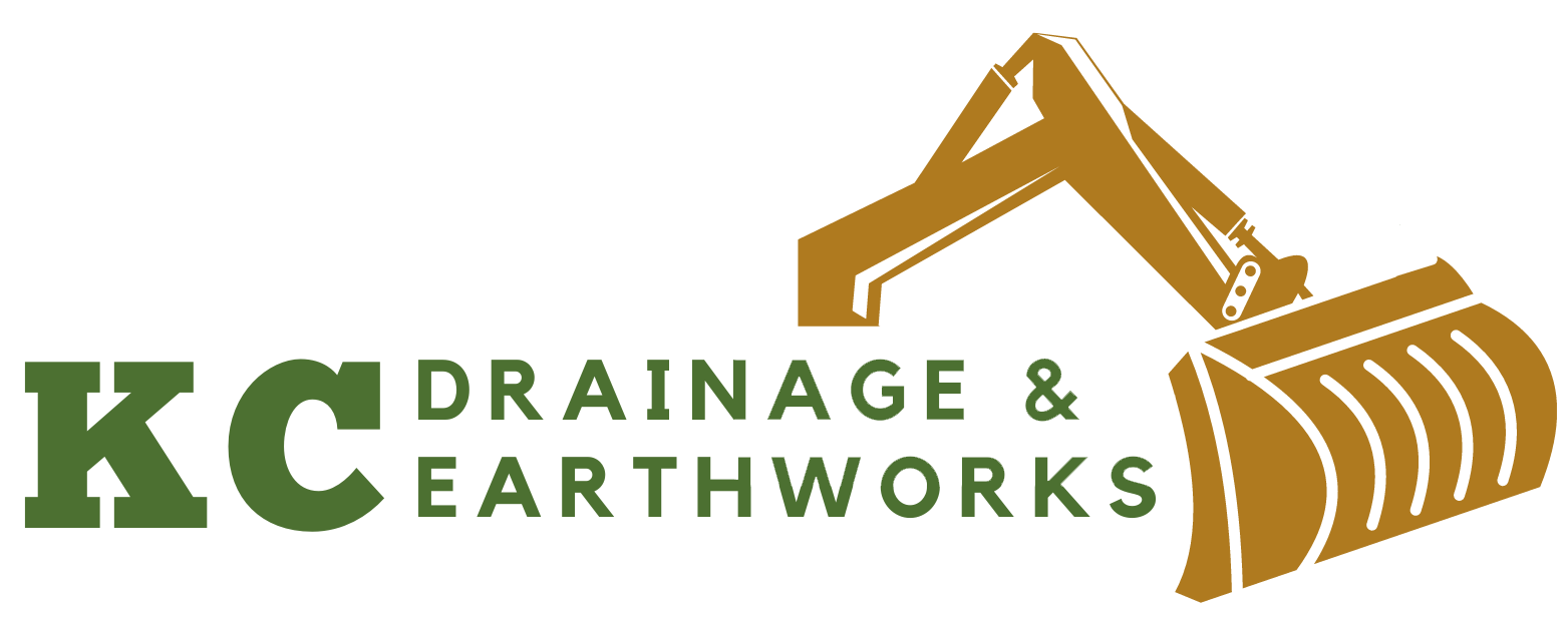 KC Drainage and Earthworks logo