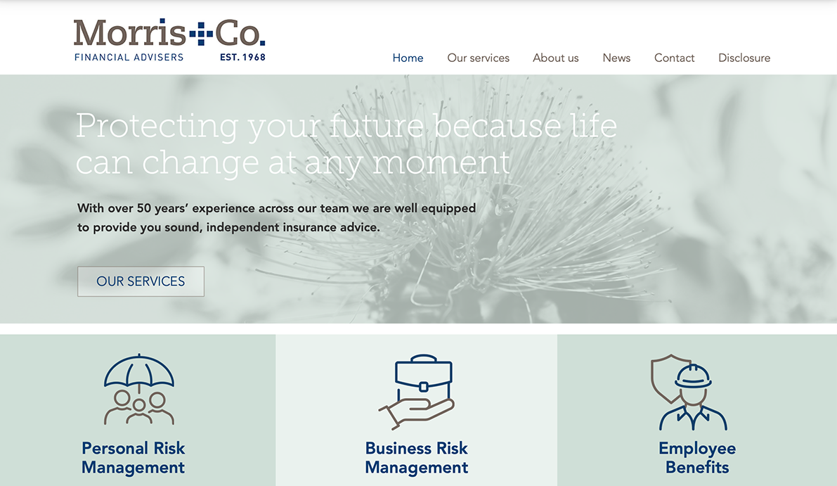 Morris & Co Financial Advisers logo