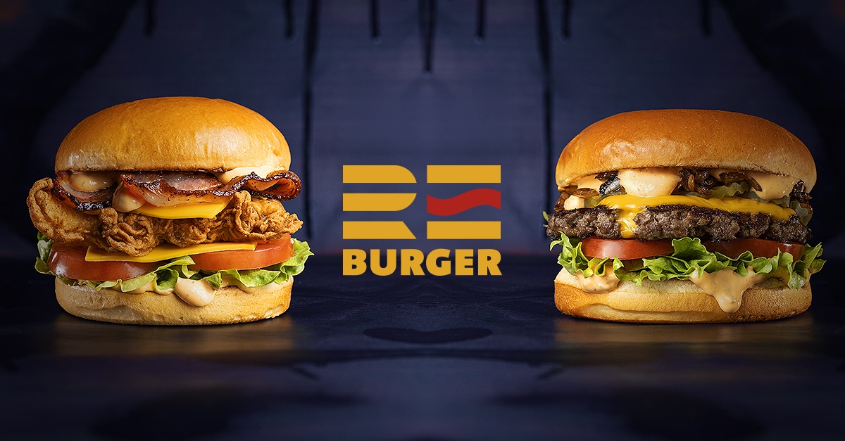 RE Burger Hamilton logo