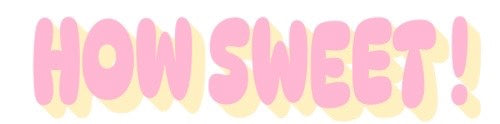 HOW SWEET! logo