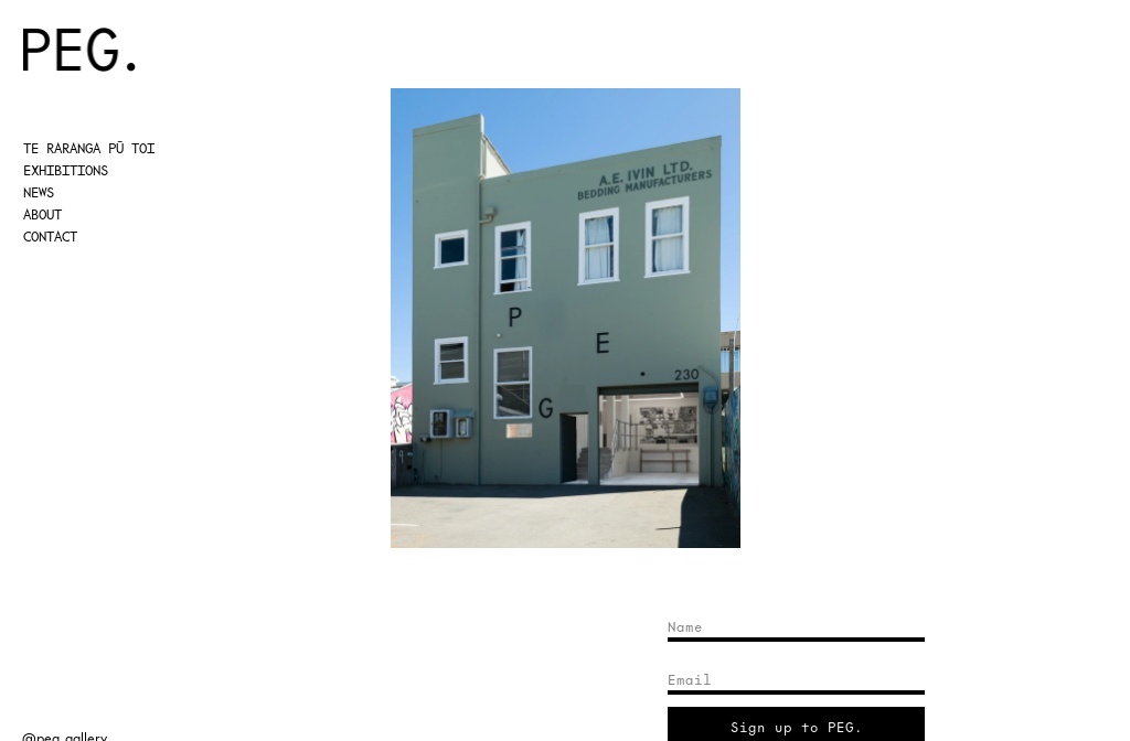 Peg Gallery logo