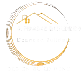 A Frame building Reports logo