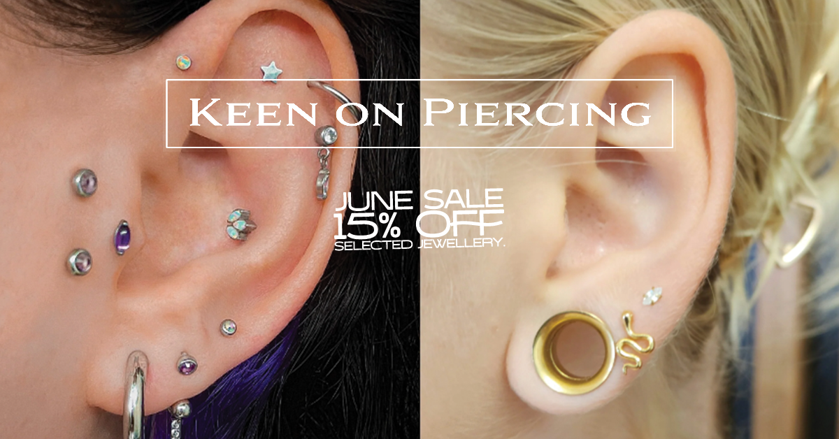 Keen on Piercing Lower Hutt logo