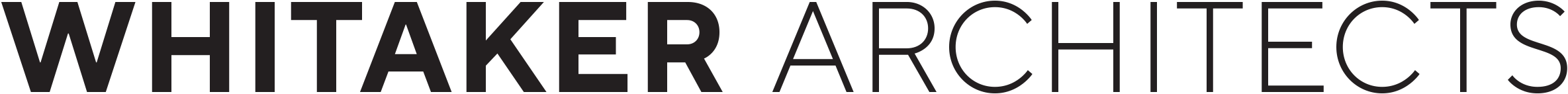 Whitaker Architects logo