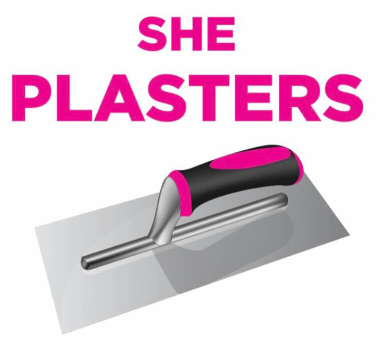 She Plasters logo